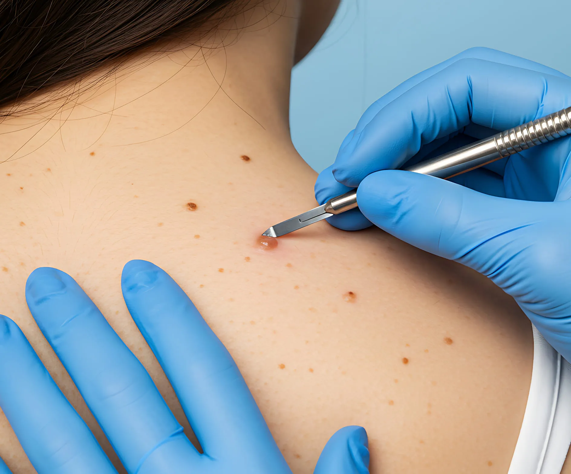 Mohs surgery process