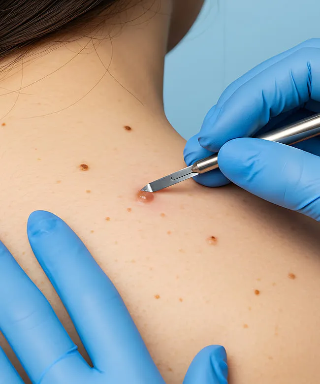 Skin cancer excisions